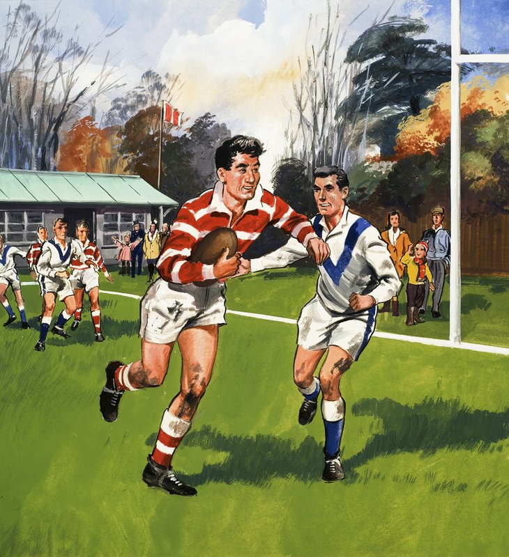 Rugby spillere af English School