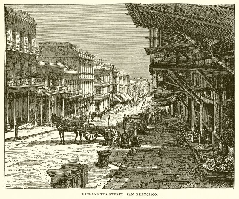 Sacramento Street, San Francisco af English School