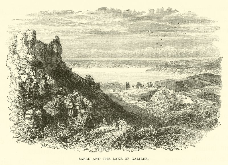 Safed og Galilæa-søen af English School
