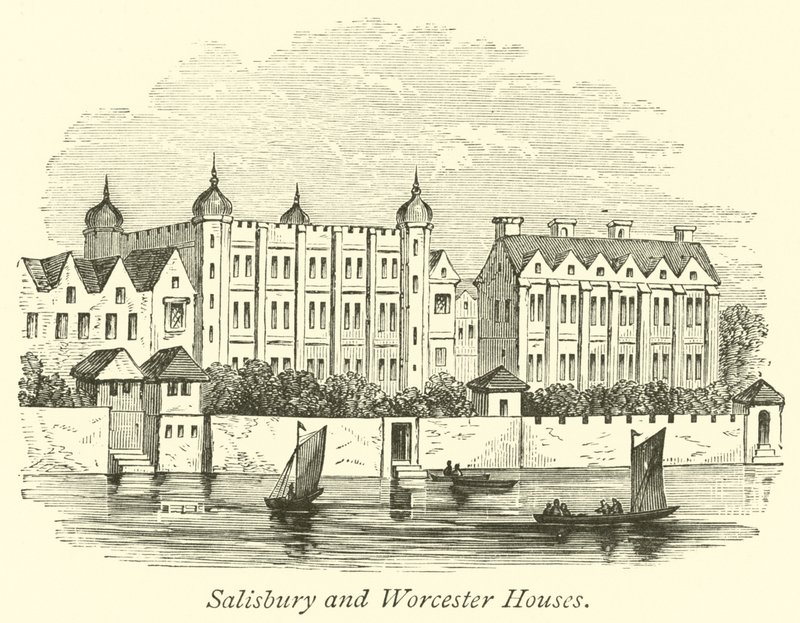 Salisbury and Worcester Houses  af English School