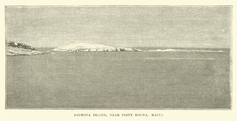 Salmona Island, nær Point Koura, Malta af English School