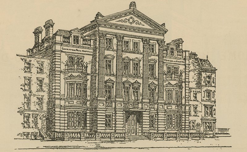 Samaritan Free Hospital for Women and Children, Lower Seymour Street, Portman Street, London af English School