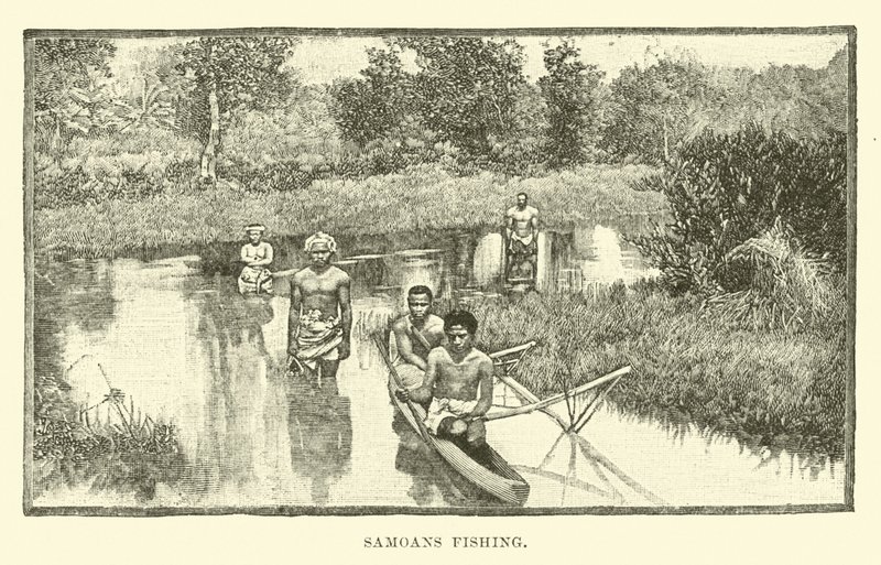 Samoanernes fiskeri af English School