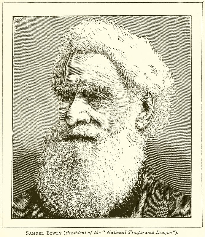 Samuel Bowly (præsident for National Temperance League) af English School