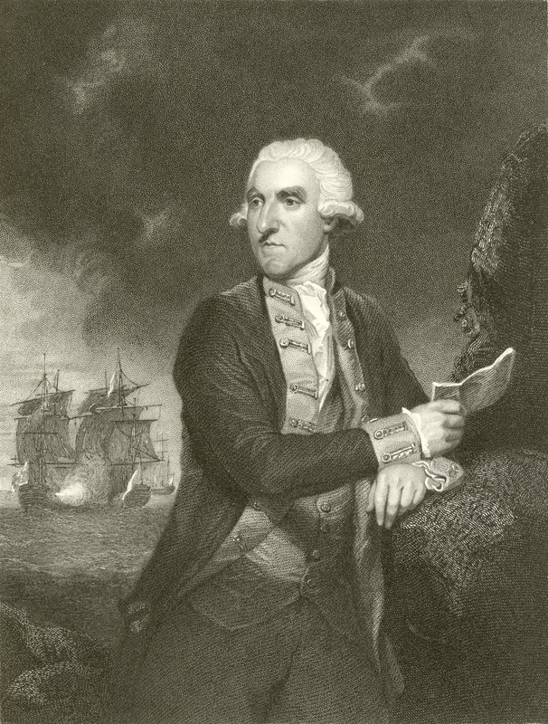 Samuel, First Viscount Hood af English School