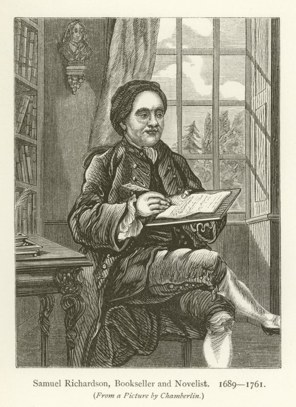 Samuel Richardson, boghandler og romanforfatter af English School