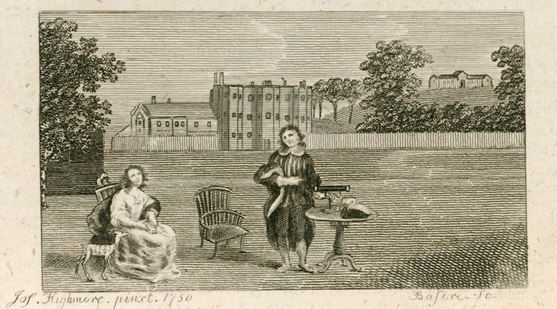 Samuel Richardson og Miss Highmore af English School