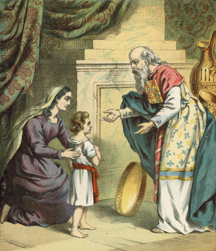 Samuel i templet af English School