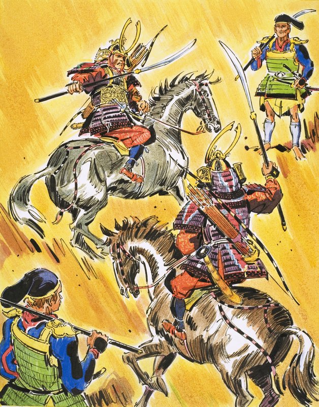 Samurai krigere af English School