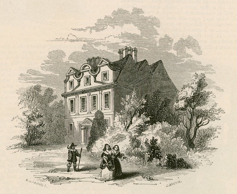 Sandford Manor House, Fulham, London, tidligere bolig for Nell Gwynne af English School