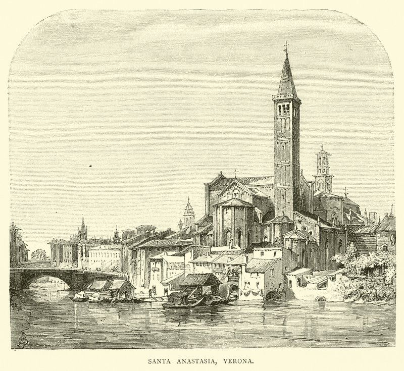 Santa Anastasia, Verona  af English School