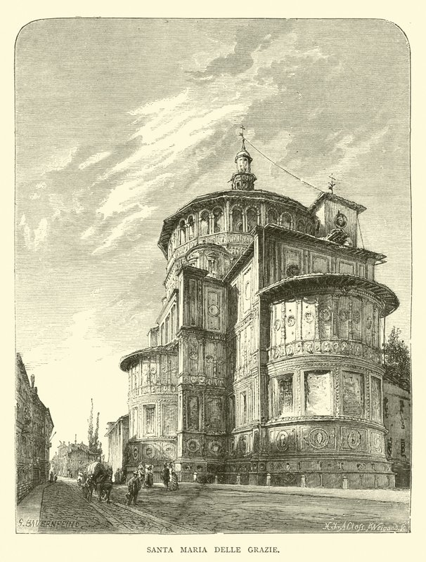 Santa Maria delle Grazie  af English School