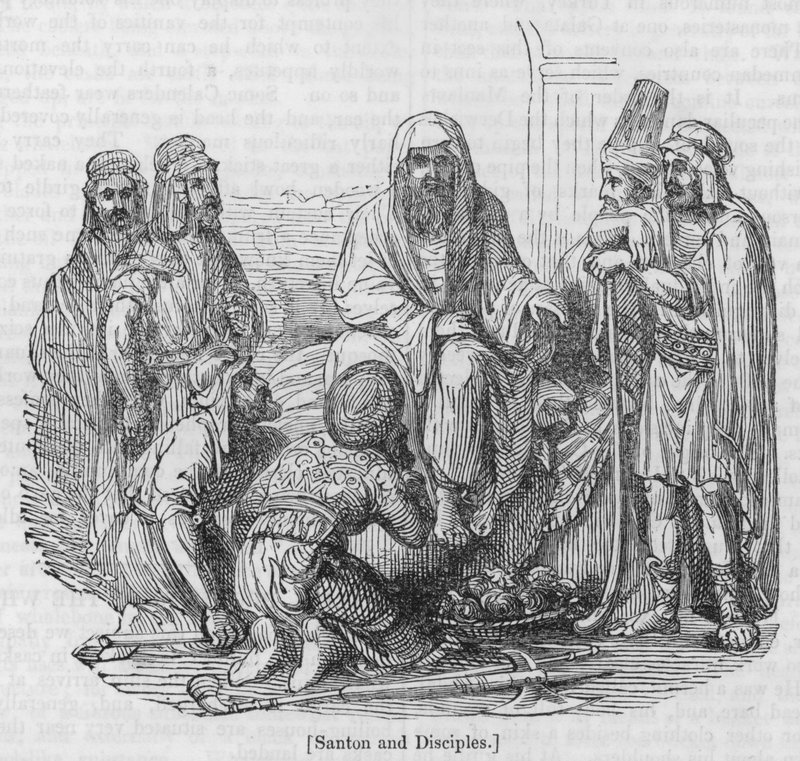 Santon og disciple af English School
