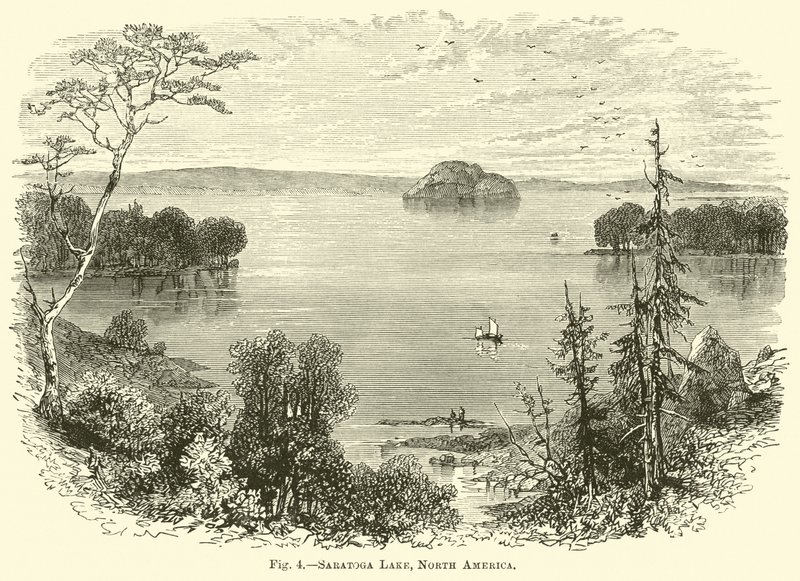 Saratoga Lake, Nordamerika af English School