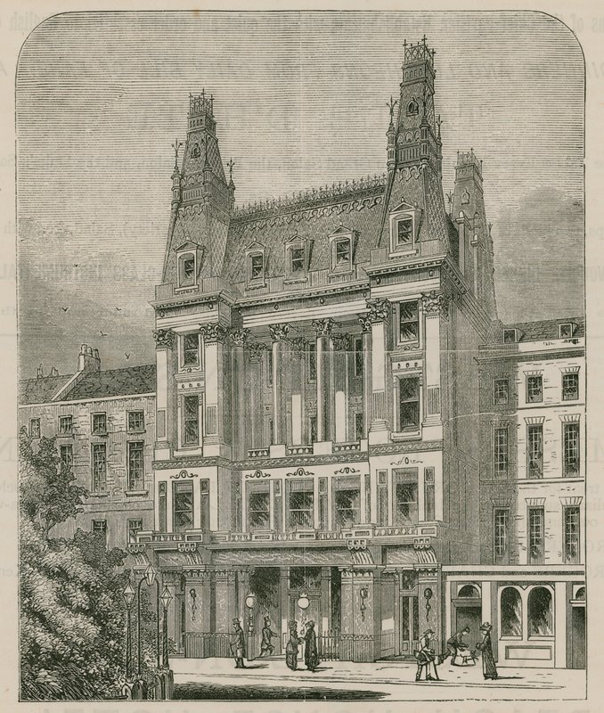 Saville House, Leicester Square, London af English School