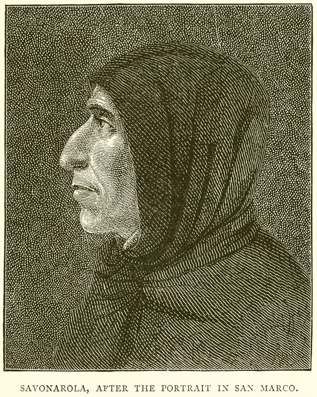 Savonarola, efter portrættet i San Marco af English School