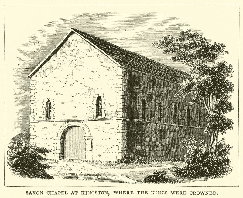 Saxon Chapel i Kingston, hvor kongerne blev kronet af English School