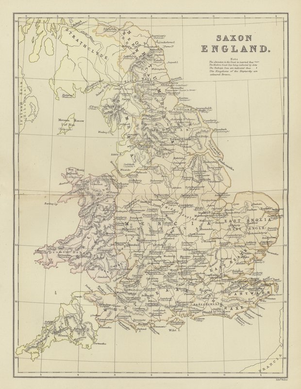 saksiske England af English School