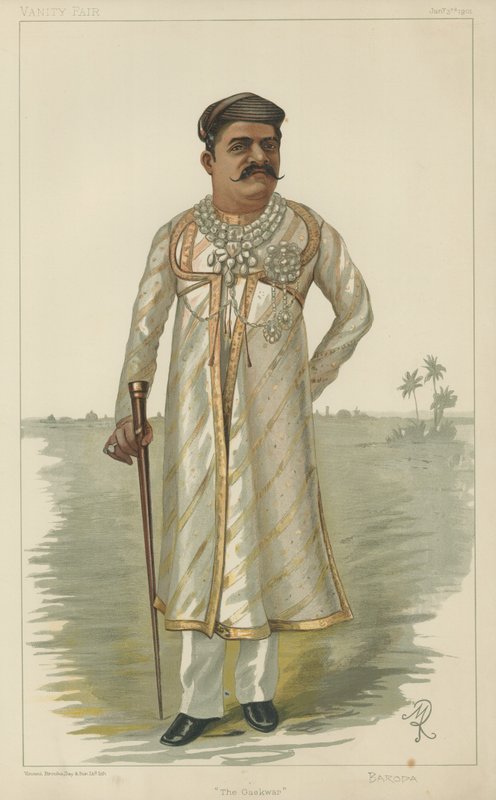 Sayajirao Gaekwad III, Gaekwar fra Baroda af English School