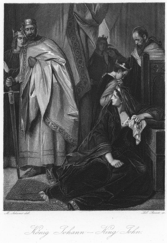 Scene fra King John af English School