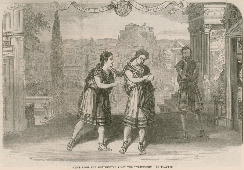 Scene fra Westminster Play af English School