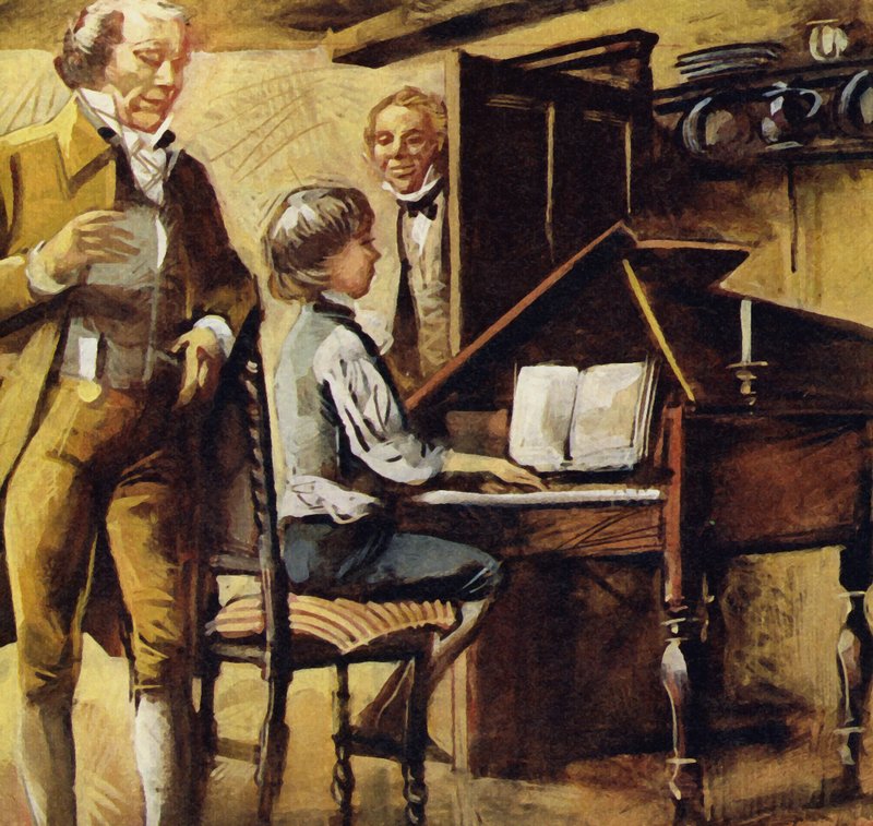 Schubert blev født i Wien i 1797 af English School
