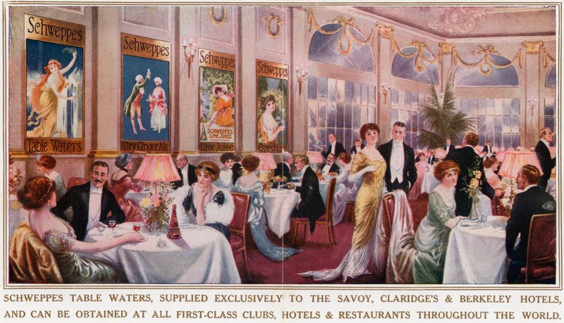 Schweppes Table Waters af English School