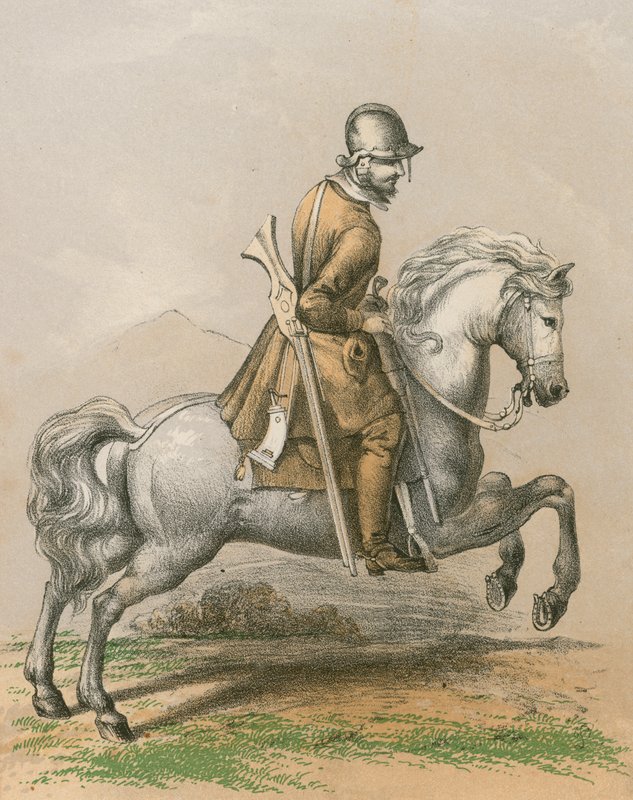Skotsk dragon, 1680 af English School