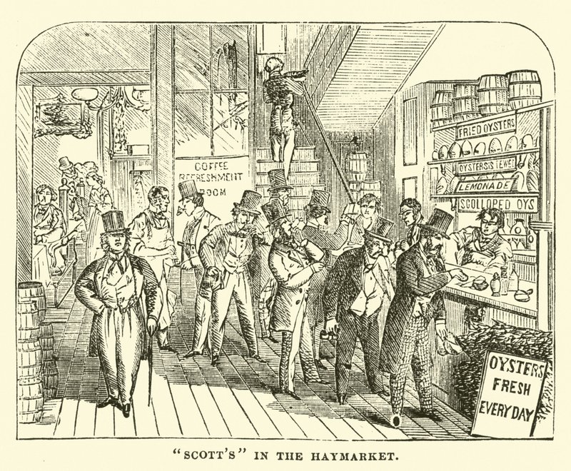 Scotts i Haymarket af English School