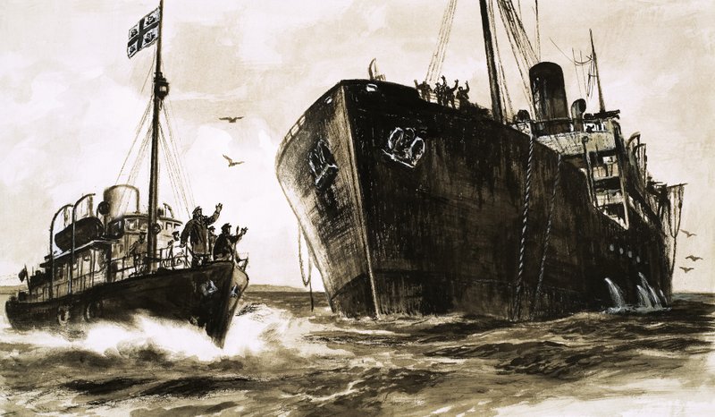 Sea Change, der illustrerer Richard Armstrongs seriehistorie af English School