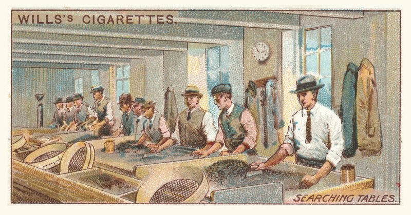 Søgning af tabeller (chromolitho) af English School