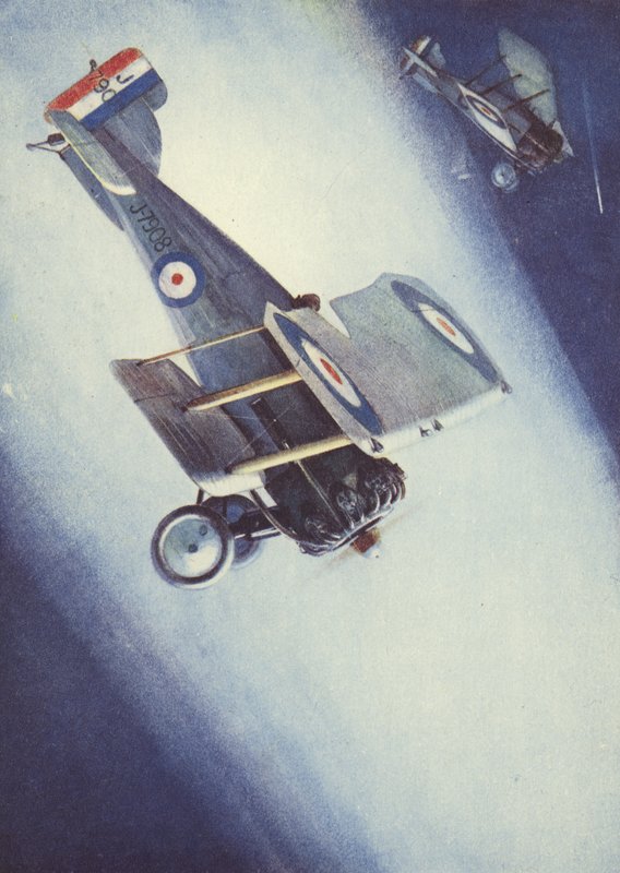 Søgelysøvelse i Royal Air Force af English School