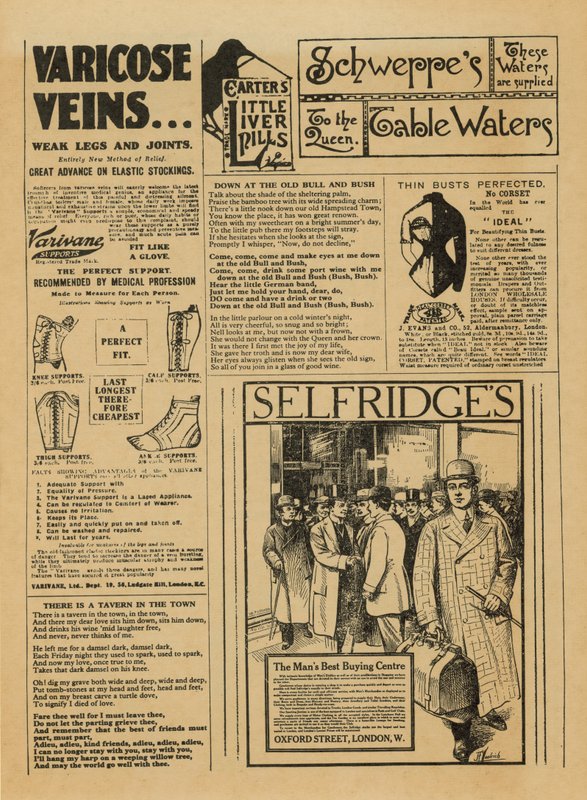 Selfridges annonce af English School