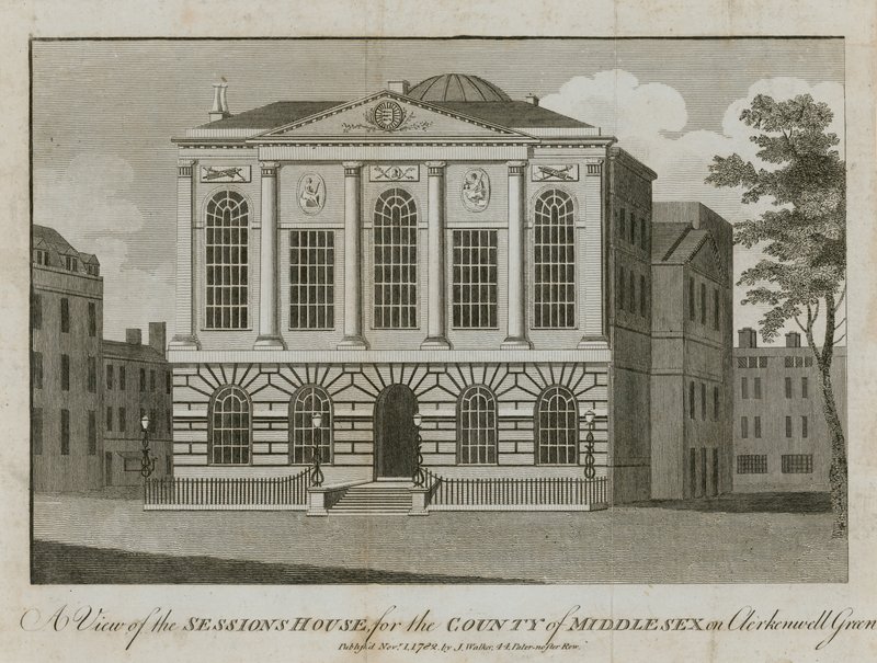 Sessions House, Clerkenwell af English School