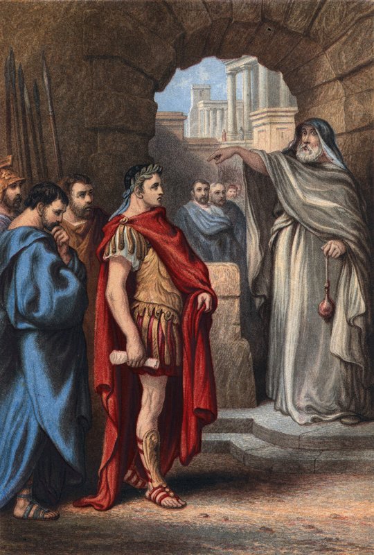 Shakespeare, Julius Cæsar, 1. akt, scene 2 af English School