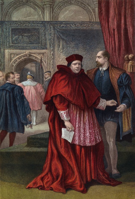 Shakespeare, Kong Henry den Ottende, 3. akt, scene 2 af English School