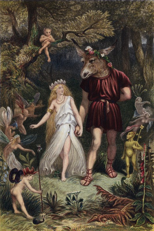 Shakespeare, Skærsommernatsdrøm, 4. akt, scene 1 af English School
