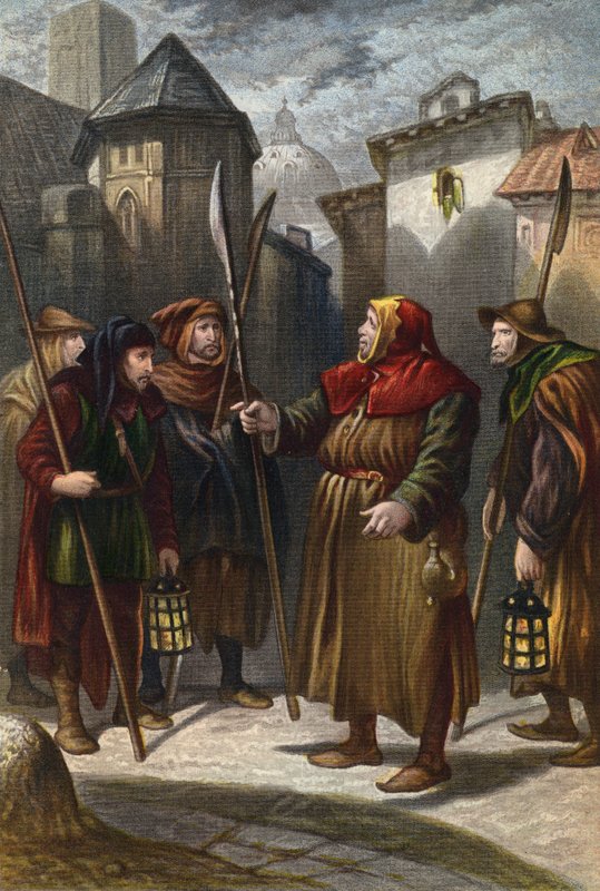 Shakespeare, Much Ado About Nothing, Act III, Scene 3 af English School
