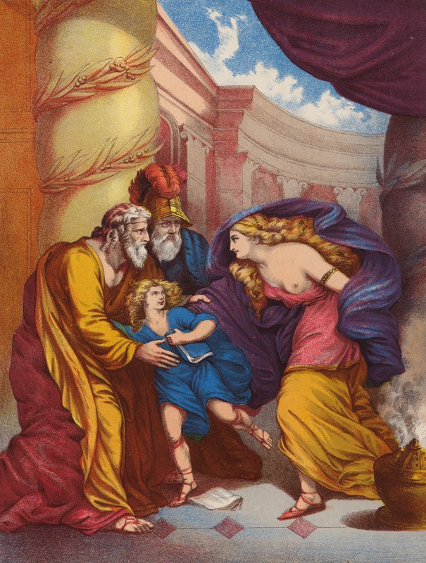 Shakespeare: Titus Andronicus (chromolitho) af English School