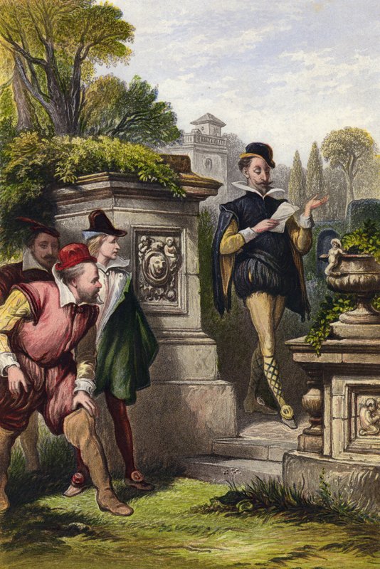 Shakespeare, Twelfth Night, Anden Akt, Scene 5 af English School