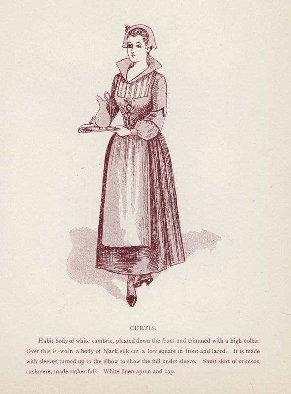 Shakespeares Taming of the Shrew: Curtis (litho) af English School