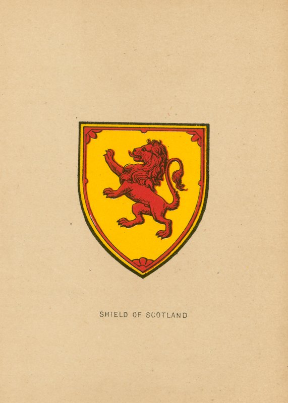 Skotlands skjold af English School