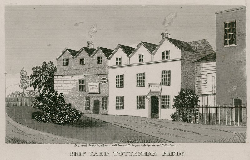 Ship Yard, Tottenham, London af English School