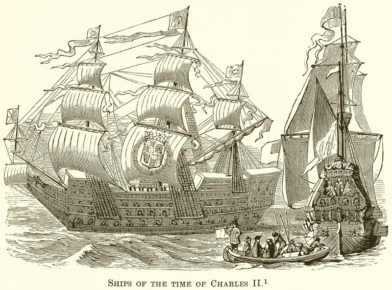Skibe fra Karl II