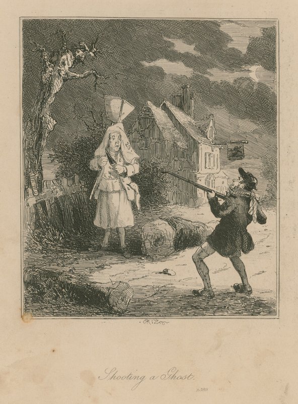 At skyde et spøgelse af English School