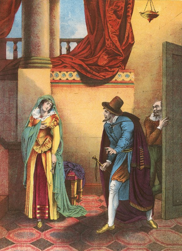 Shylock, Jessica og Launcelot af English School