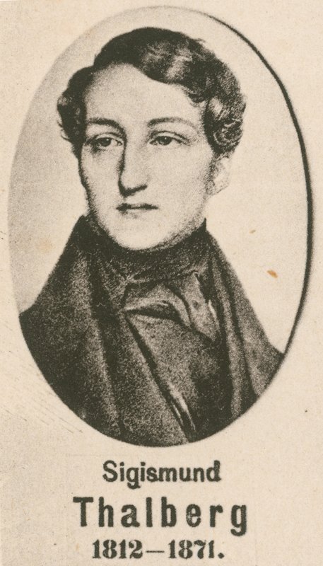 Sigismund Thalberg (dybtryk) af English School