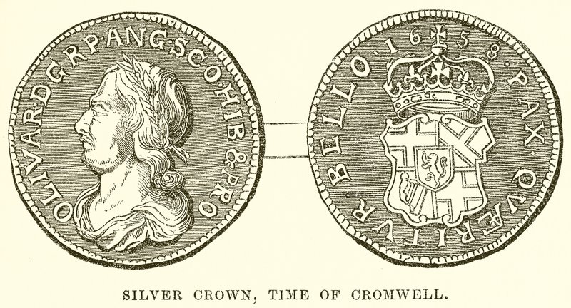 Sølvkrone, Cromwells tid af English School