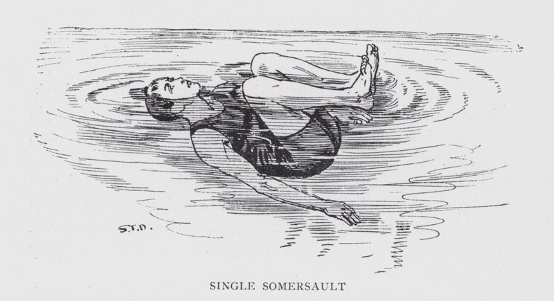 Enkel salto (litho) af English School