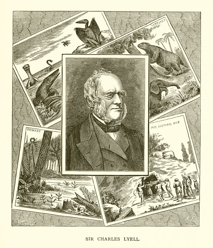 Sir Charles Lyell af English School